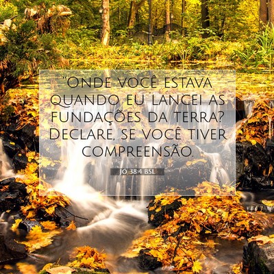 Jó 38:4 BSL Imagem do Versículo Bíblico