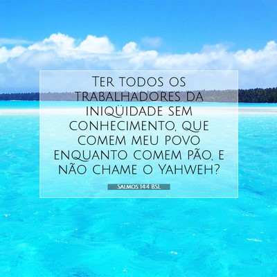 Salmos 14:4 BSL Imagem do Versículo Bíblico
