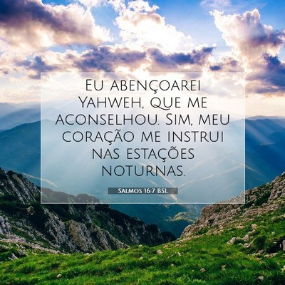 Salmos 16:7 Versículo Bíblico Explicado