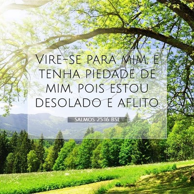 Salmos 25:16 BSL Imagem do Versículo Bíblico