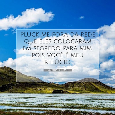 Salmos 31:4 Versículo Bíblico Explicado