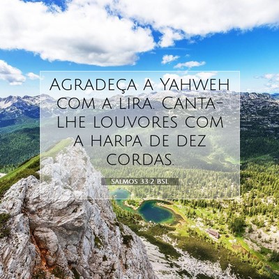 Salmos 33:2 Versículo Bíblico Explicado
