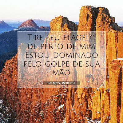Salmos 39:10 Versículo Bíblico Explicado