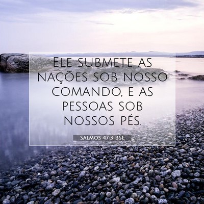 Salmos 47:3 Versículo Bíblico Explicado