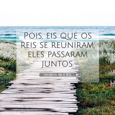 Salmos 48:4 Versículo Bíblico Explicado