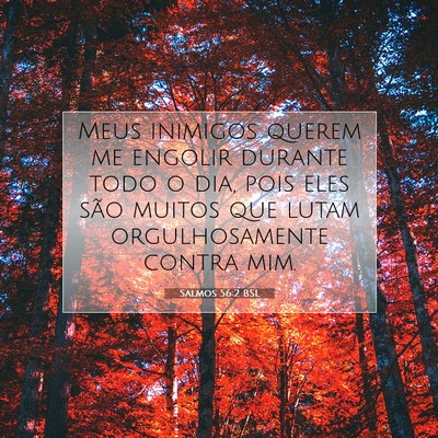 Salmos 56:2 BSL Imagem do Versículo Bíblico