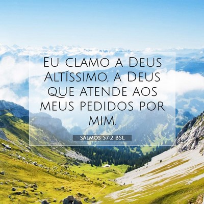 Salmos 57:2 Versículo Bíblico Explicado
