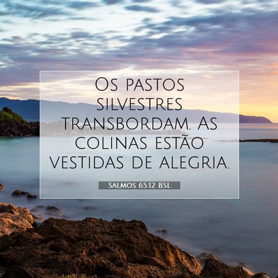 Salmos 65:12 Versículo Bíblico Explicado