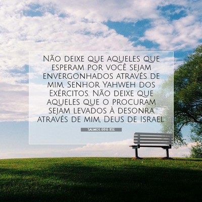 Salmos 69:6 Versículo Bíblico Explicado