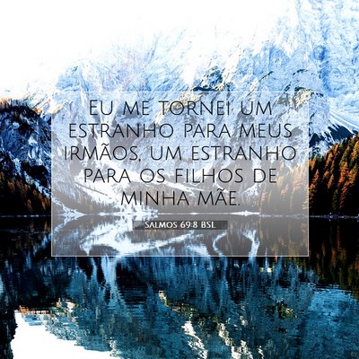 Salmos 69:8 Versículo Bíblico Explicado