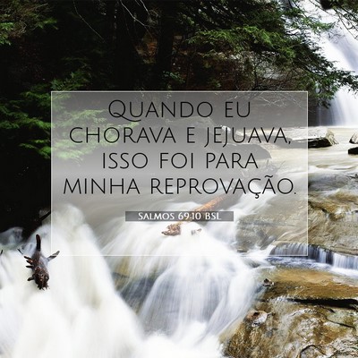Salmos 69:10 Versículo Bíblico Explicado