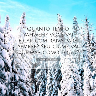 Salmos 79:5 BSL Imagem do Versículo Bíblico