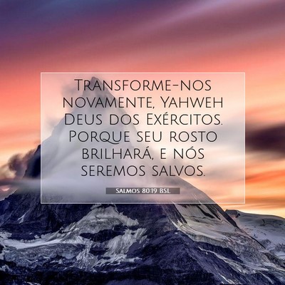 Salmos 80:19 BSL Imagem do Versículo Bíblico