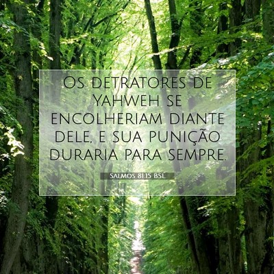 Salmos 81:15 BSL Imagem do Versículo Bíblico