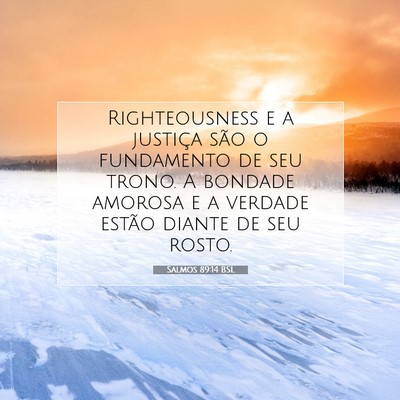 Salmos 89:14 BSL Imagem do Versículo Bíblico