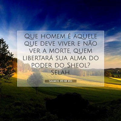 Salmos 89:48 BSL Imagem do Versículo Bíblico