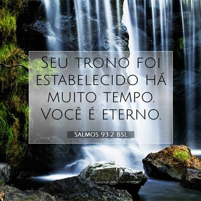 Salmos 93:2 Versículo Bíblico Explicado