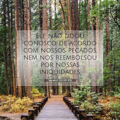 Salmos 103:10 Versículo Bíblico Explicado