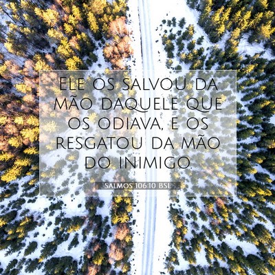 Salmos 106:10 Versículo Bíblico Explicado