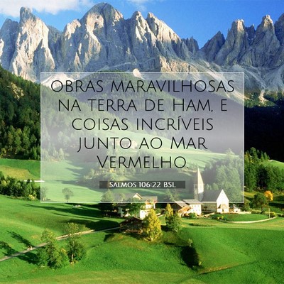 Salmos 106:22 Versículo Bíblico Explicado