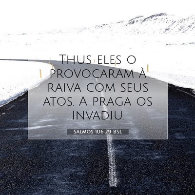 Salmos 106:29 Versículo Bíblico Explicado
