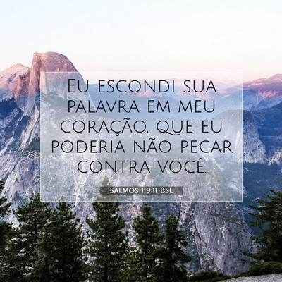 Salmos 119:11 Versículo Bíblico Explicado