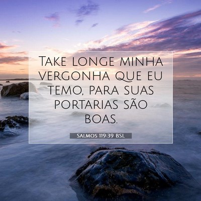 Salmos 119:39 Versículo Bíblico Explicado