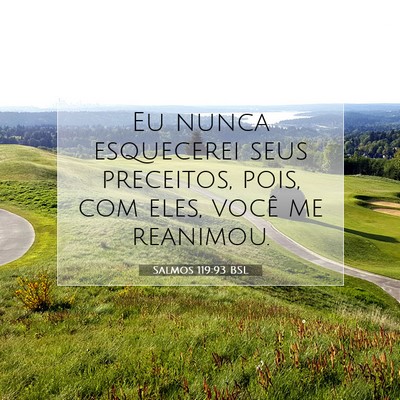 Salmos 119:93 Versículo Bíblico Explicado