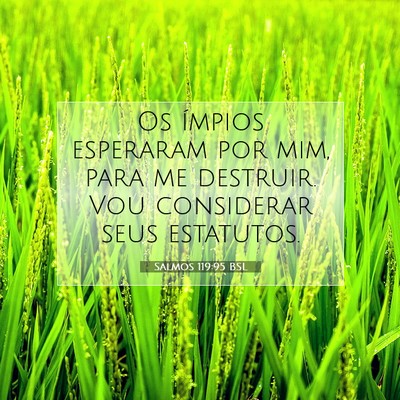 Salmos 119:95 Versículo Bíblico Explicado