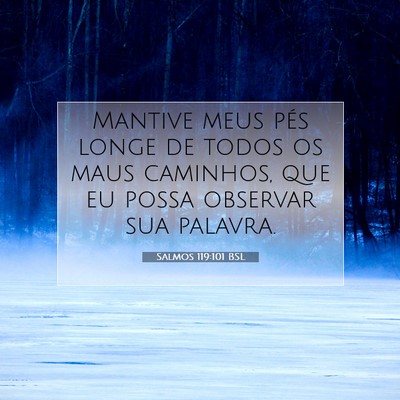 Salmos 119:101 Versículo Bíblico Explicado