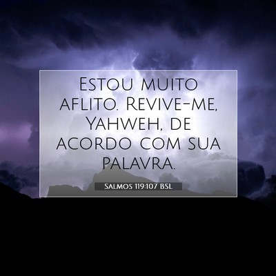 Salmos 119:107 Versículo Bíblico Explicado