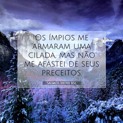 Salmos 119:110 Versículo Bíblico Explicado