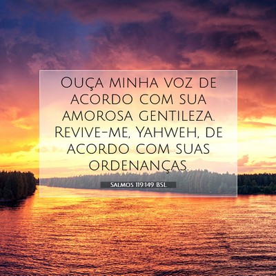 Salmos 119:149 Versículo Bíblico Explicado