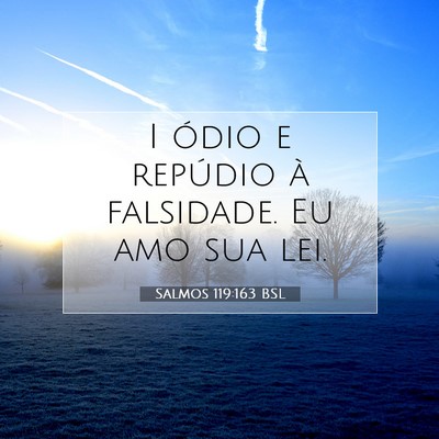 Salmos 119:163 Versículo Bíblico Explicado