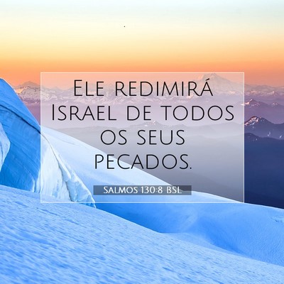 Salmos 130:8 Versículo Bíblico Explicado
