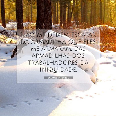 Salmos 141:9 Versículo Bíblico Explicado