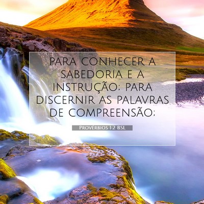 Provérbios 1:2 Versículo Bíblico Explicado