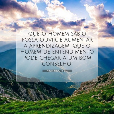 Provérbios 1:5 Versículo Bíblico Explicado