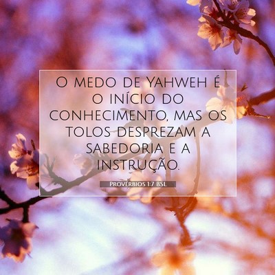 Provérbios 1:7 Versículo Bíblico Explicado