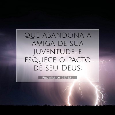 Provérbios 2:17 Versículo Bíblico Explicado