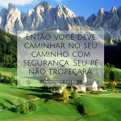Provérbios 3:23 Versículo Bíblico Explicado