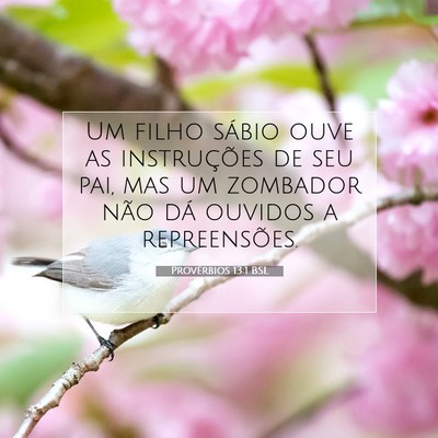 Provérbios 13:1 Versículo Bíblico Explicado