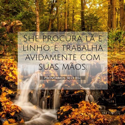 Provérbios 31:13 Versículo Bíblico Explicado