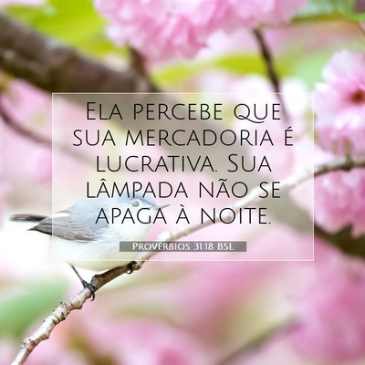 Provérbios 31:18 Versículo Bíblico Explicado