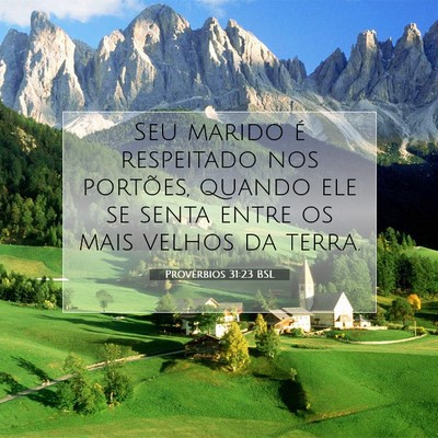 Provérbios 31:23 Versículo Bíblico Explicado