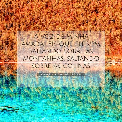 Canção de Salomão 2:8 Versículo Bíblico Explicado