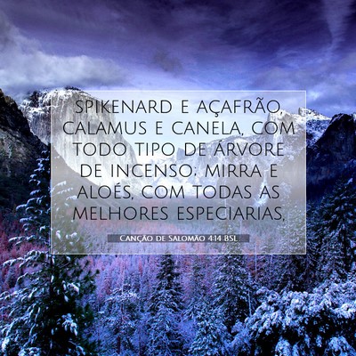 Canção de Salomão 4:14 Versículo Bíblico Explicado