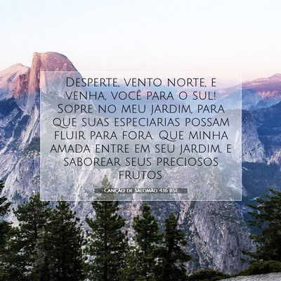 Canção de Salomão 4:16 Versículo Bíblico Explicado