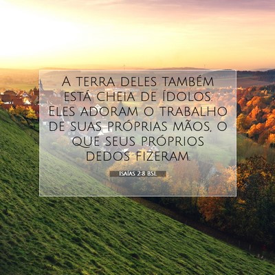 Isaías 2:8 Versículo Bíblico Explicado