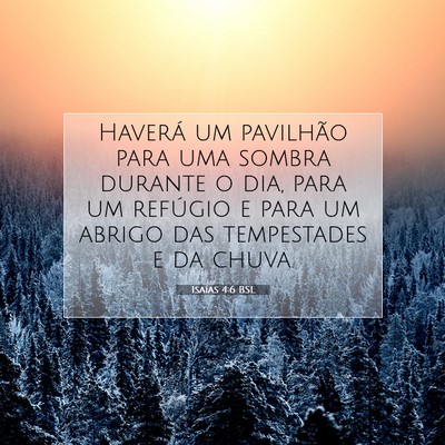 Isaías 4:6 Versículo Bíblico Explicado